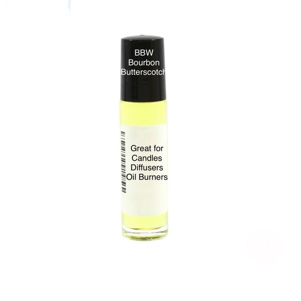 Bath & Body Works: Bourbon Butterscotch Type 1/3 Oz Glass Roll-on Bottle Great